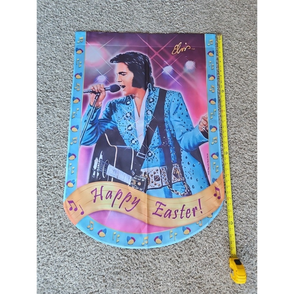 Elvis Presley Happy Easter Flag Rockin Through The Year Hamilton Collection
